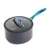 Thyme & Table Non-Stick 2.5 QT Signature Sauce Pan with Glass Lid, Rainbow