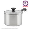 Farberware 3-Quart Classic Traditions Stainless Steel Saucepan with Lid, Silver