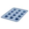 Farberware Easy Solutions 12 Cup Nonstick Bakeware Muffin Pan, Blue