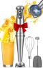 KOIOS Immersion Blender, 1000W Anti-scratch 3-in-1 Hand Blender, Upgraded 12 Speed Stainless Steel Blade Stick Blender with Turbo Mode