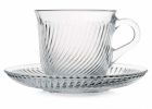 Pa≈üabah√ße 97768 Marmara 12 Piece Tea Cup Set for 6 People, 180 cc