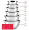 Stainless Steel Mixing Bowls 14 Piece Bowl Set with Measuring Cups and Spoons