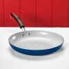 Farberware Disney 11 inch Ceramic Nonstick Frying Pan, Blue