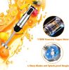 Immersion Blender Handheld, 1100W 5-in-1 Multi-Purpose Hand Blender, 12-Speed Stick Blender, 600ml Beaker, 500ml Chopper, Egg Whisk, Milk Frother