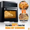 OHHO, Household Multifunctional Air Fryer Oven, OH-AOD13-BK, Hot Air Circulation, Rotating Roasting 13L