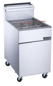 Dukers Commercial Kitchen Fryer With Four Tube Burner (Model: DCF4-LPG(Propane), Material: Stainless Steel)